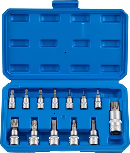 Torx bit socket set - bit, pcs