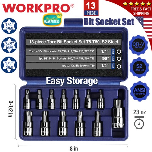 Workpro 13pc 1 2 - workpro, 3/8"